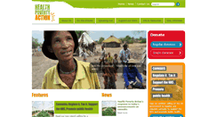 Desktop Screenshot of healthpovertyaction.org